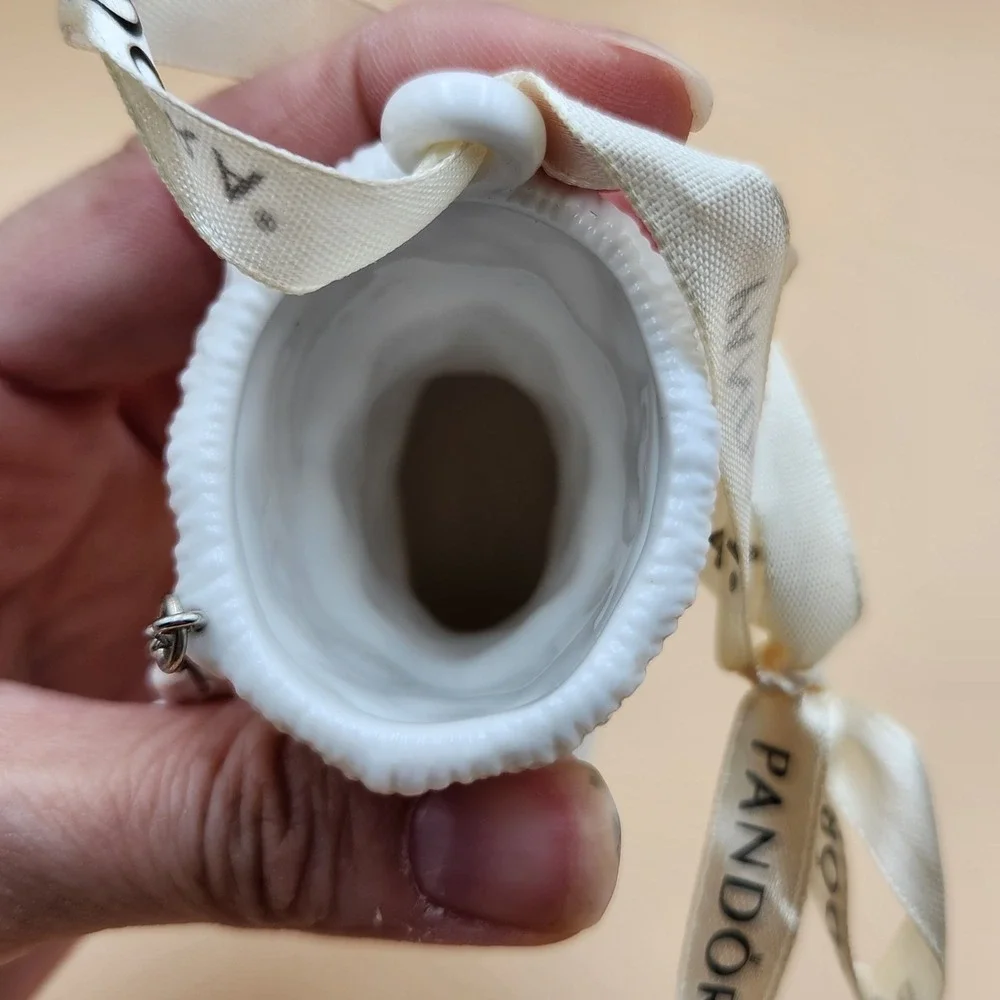 Pandora 2012 Christmas Stocking Porcelain Ornament Limited Edition With Box